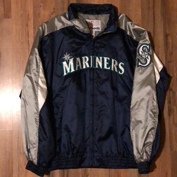 Majestic Other - Majestic Seattle Mariners MLB Nylon Jacket